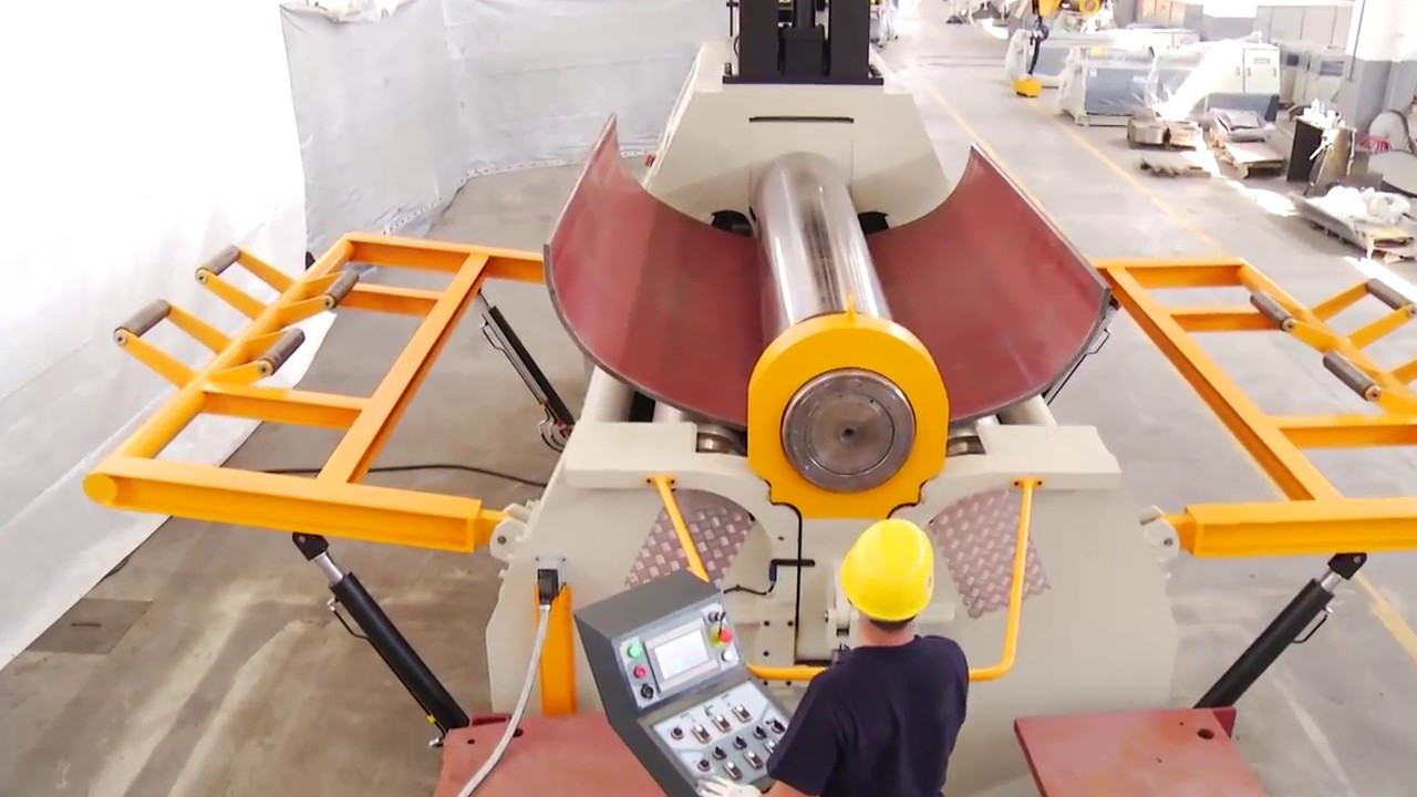 Walcarki do blachy 4R HSS 30 580 Hydraulic Plate Bending Machine with NC Control | chmpolska.pl