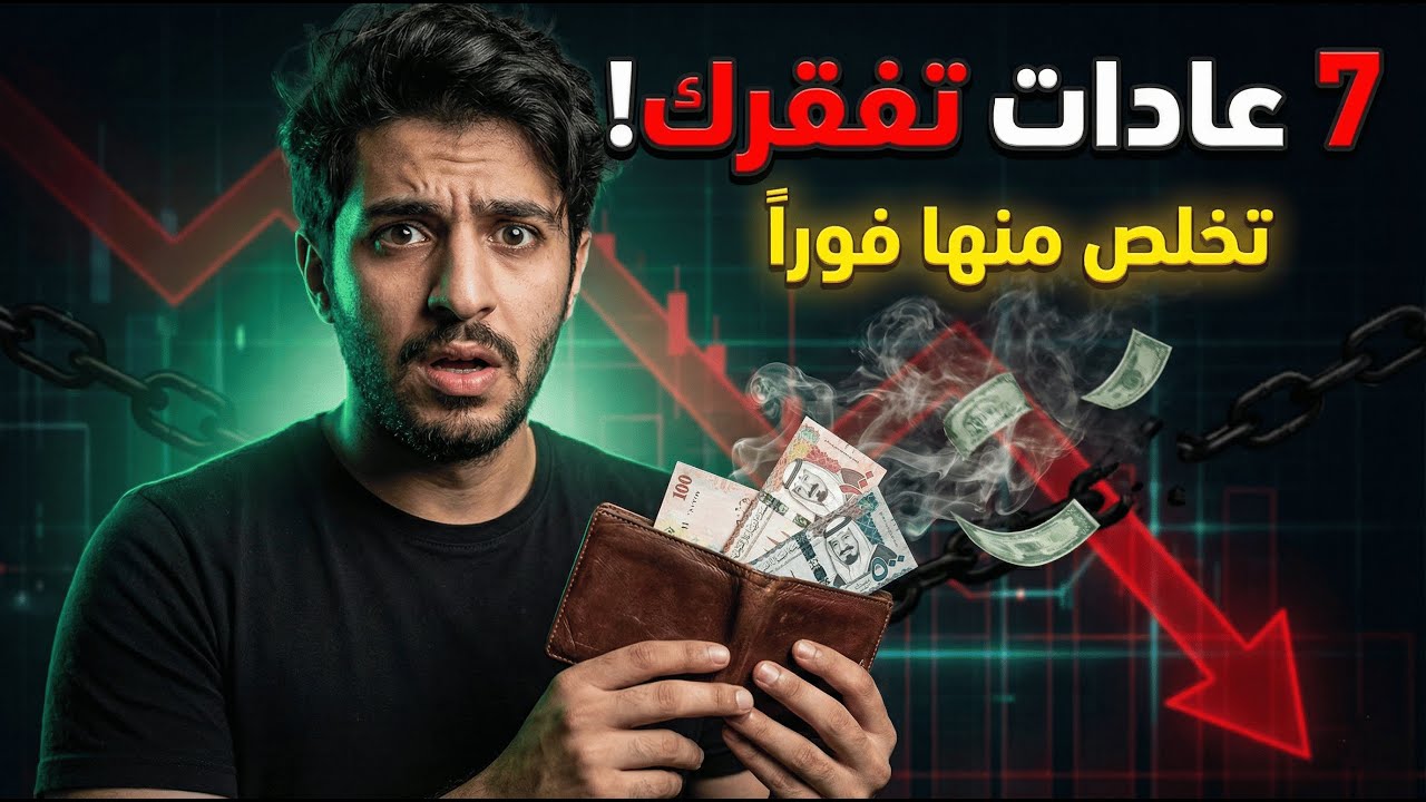 7 عادات خفية تبقيك فقيراً تخلص منها فوراً! 🚫  عقلية النمو