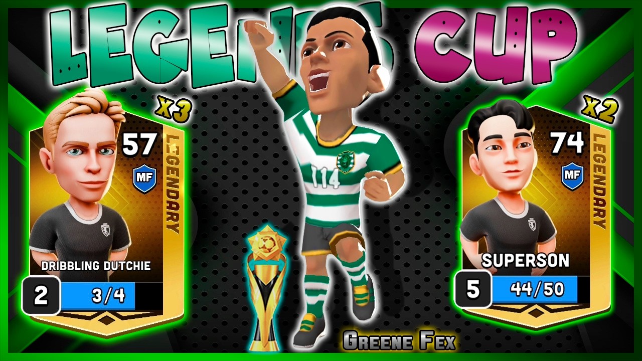 Mini Football | 🎉LEGEND´S CUP: DRIBBLING DUTCHIE X3🏆| SUPERSON X2 (LDP)☑️