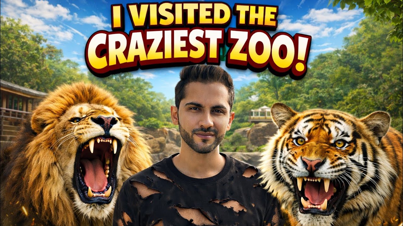 I Visited the Bahawalpur Zoo | Giant Wild animals | Me at the zoo 2025 