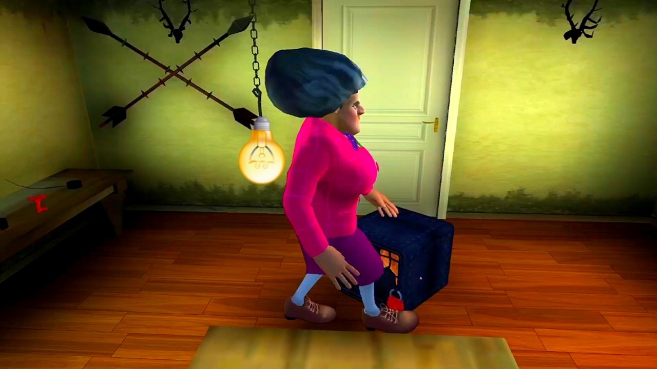 Scary Teacher 3D: Extreme LIGHT SENSE Stealth Run!
