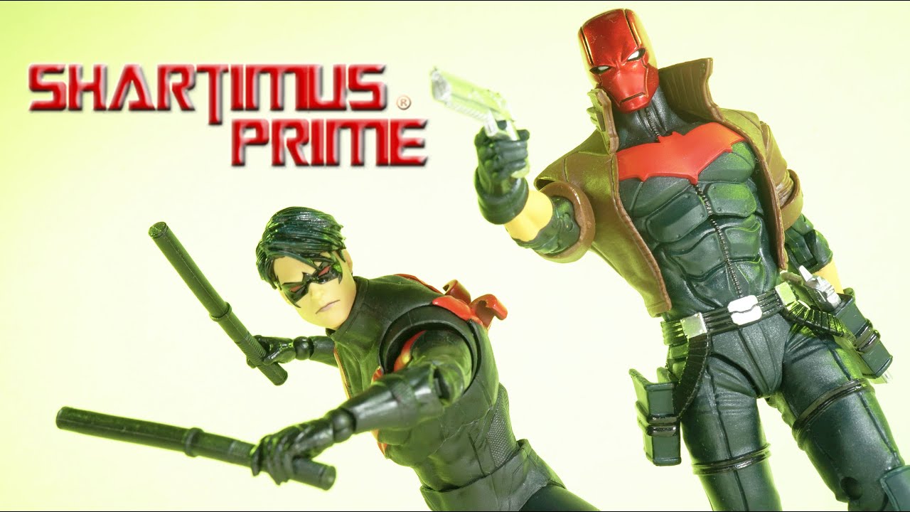 DC Multiverse Red Hood & Nightwing 2-Pack 7 Inch DC Comics McFarlane Toys Action Figure Review