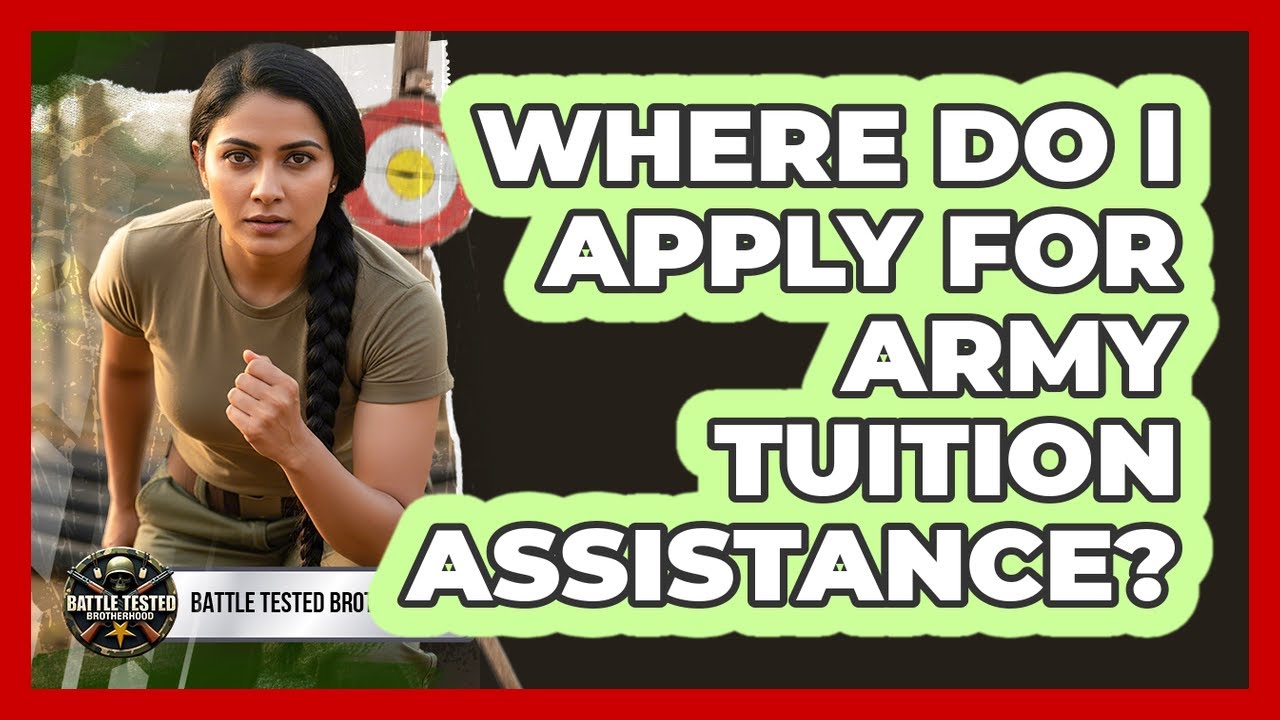 Where Do I Apply For Army Tuition Assistance?