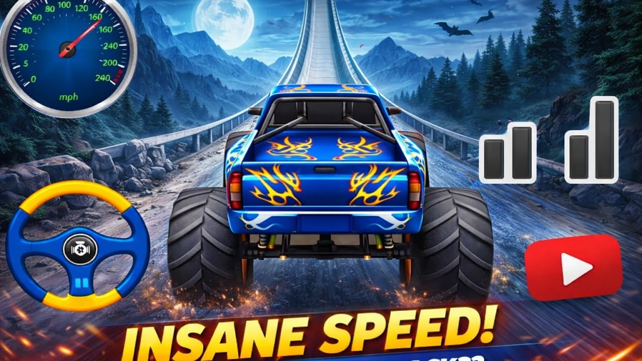 Insane Monster Truck Action 🚛💥 | Mega Jumps & Full Thrill Gameplay