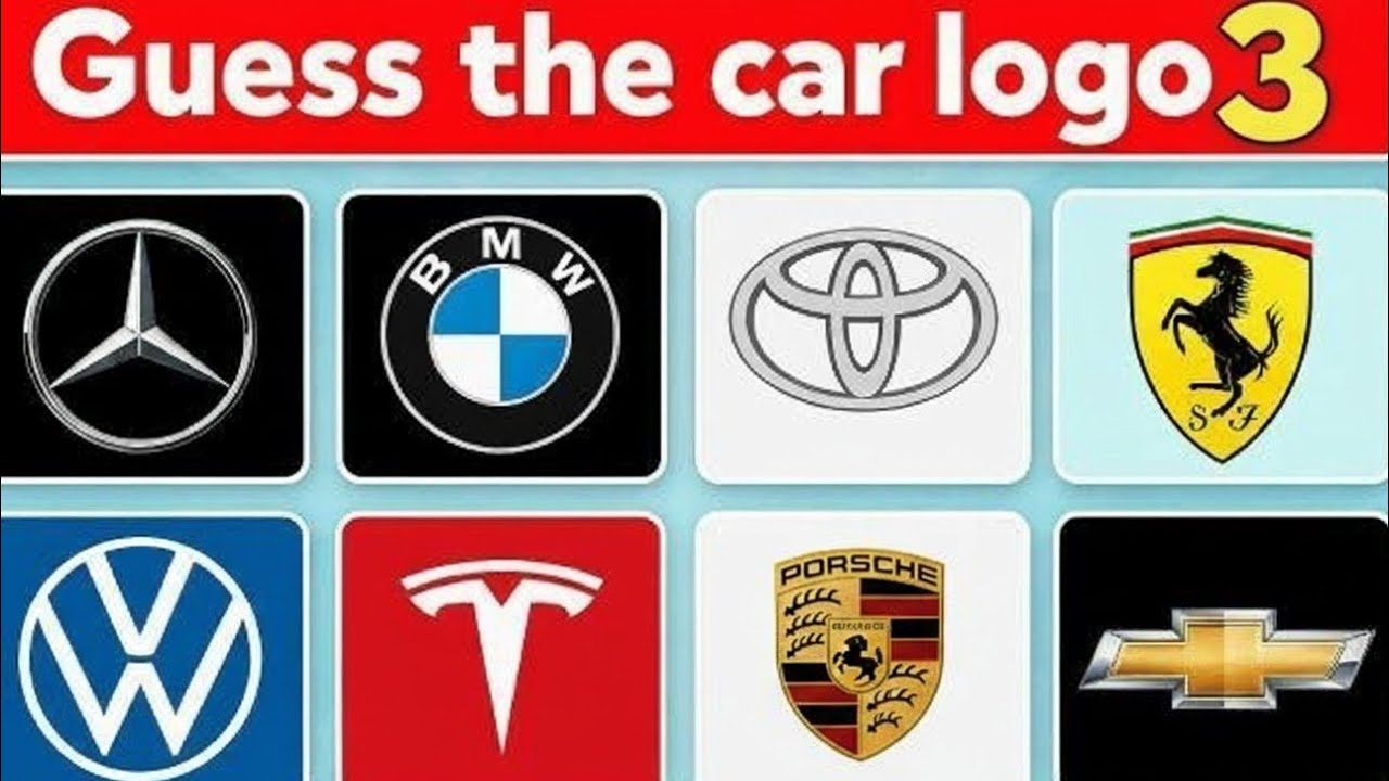Угадай логотип автомобиля 🚗🚘🏎️ | Легкий, Средний, Сложный | Угадай логотип автомобиля