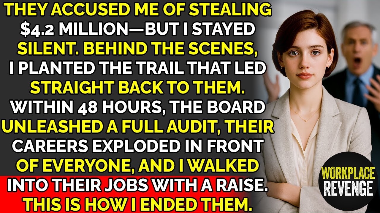Framed for Millions at Work&mdash;My Silent Revenge Destroyed Their Careers Overnight