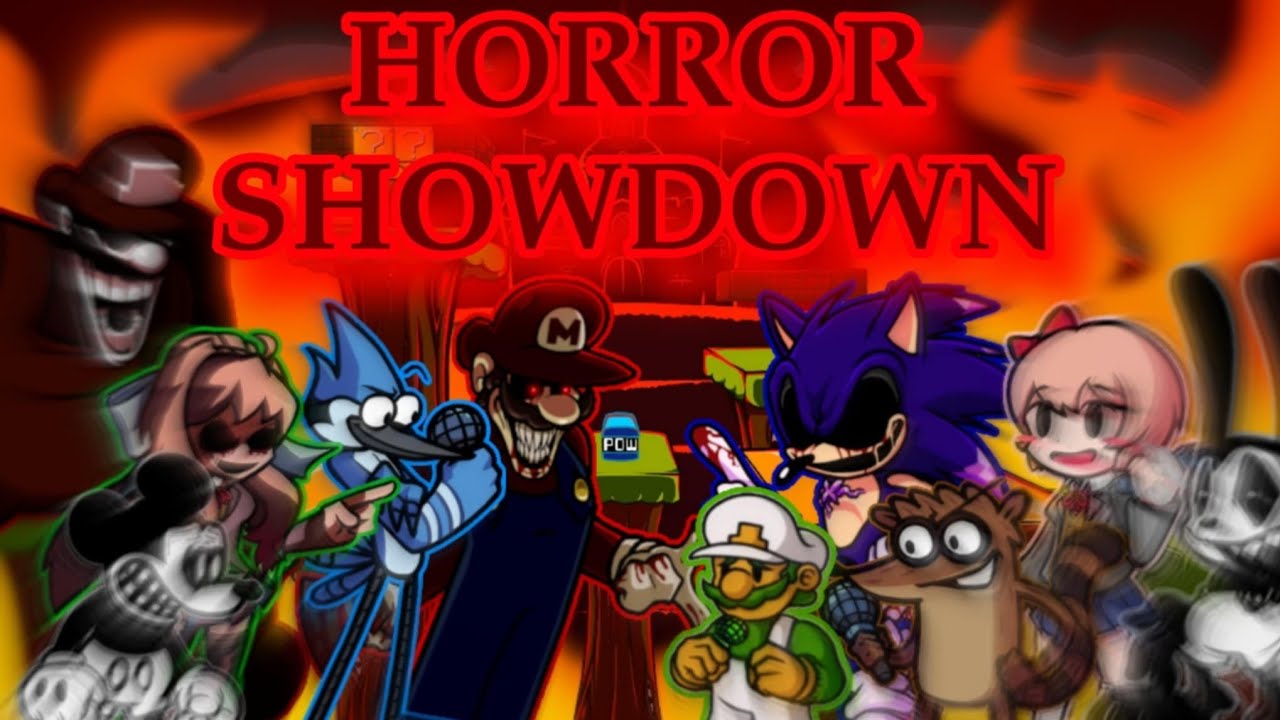 FNF HORROR SHOWDOWN but everyone sings it