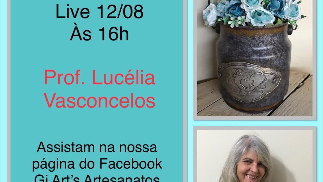 Efeito Galvanizado - Prof. Lucélia Vasconcelos