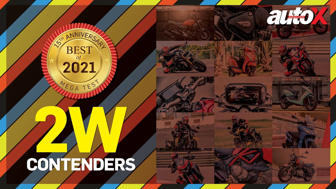 autoX Mega Test 2021: All two-wheeler contenders | Introduction | autoX