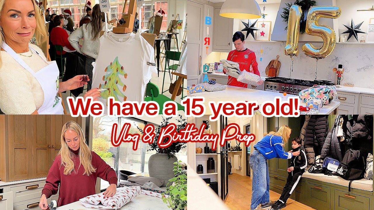 Видеоблог выходного дня | Фрейзеру исполняется 15 лет! 🎉 Лондон: мероприятие, уборка и подготовка...
