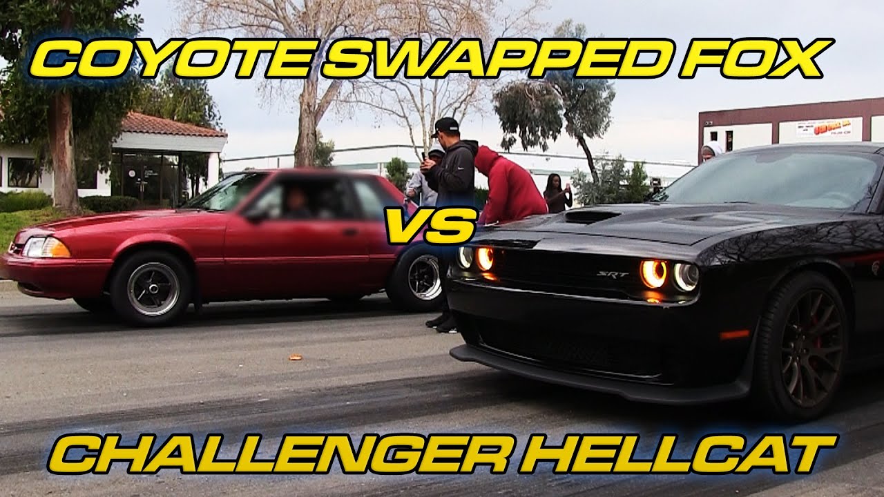 Hellcat vs Coyote Swapped Fox