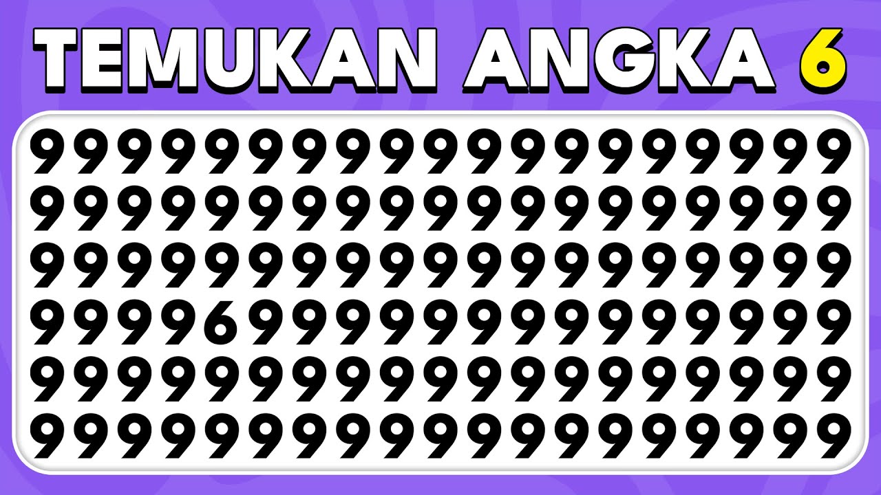 Temukan Emoji Yang Beda - Edisi Angka & Huruf | 30 Level | Mudah → Sulit | Kuis Lebah