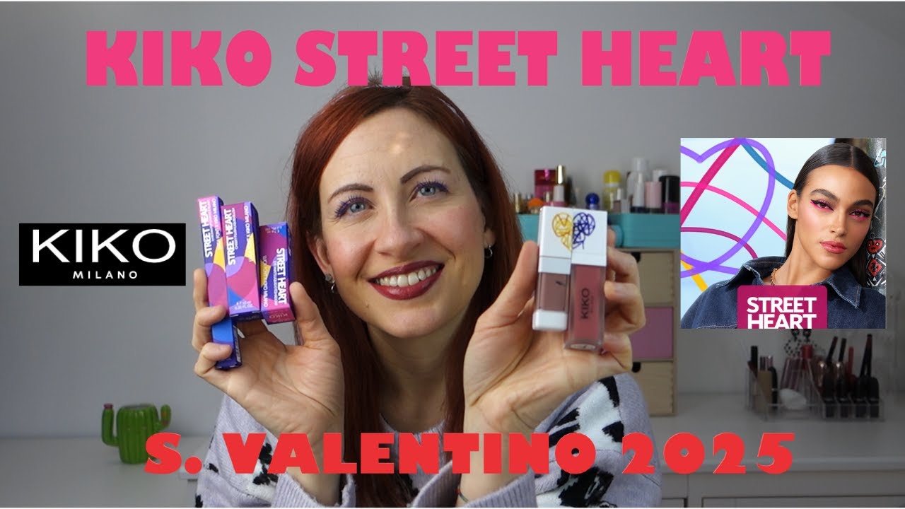 KIKO STREET HEART 🧱 🩷 | Collezione di San Valentino 2025 💋