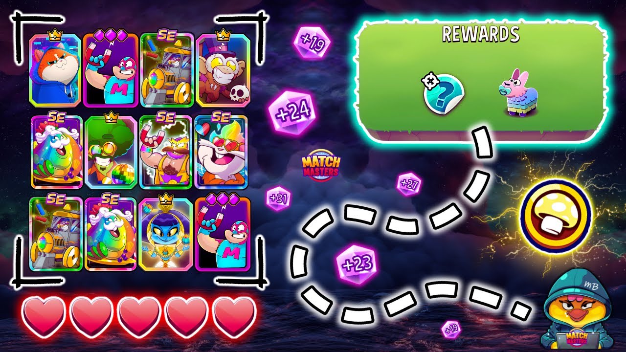 MOST EPIC JOURNEY on GEM GRAB MUSHROOMS🔥 MATCH MASTERS x SEADOGS & SCALLYWAGS