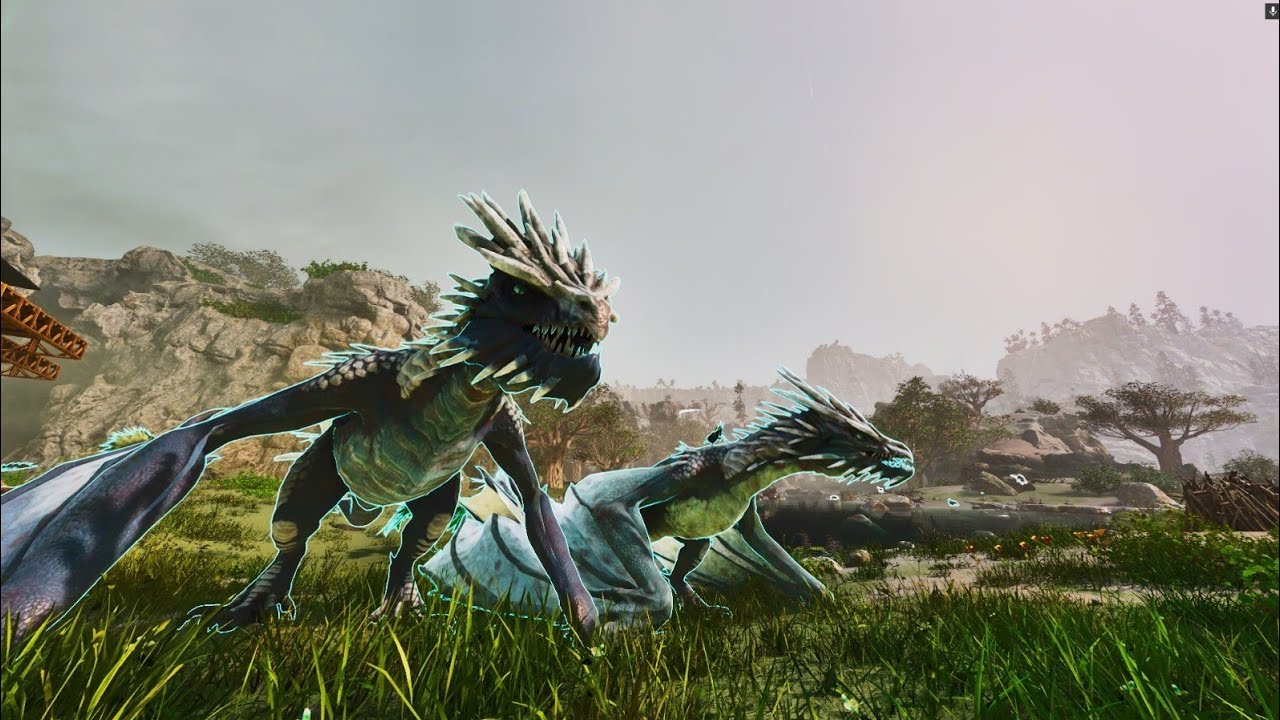 EJDER YUMURTASI VE DIKENLI EJDER ARK RAGNAROK ASCANDED B10