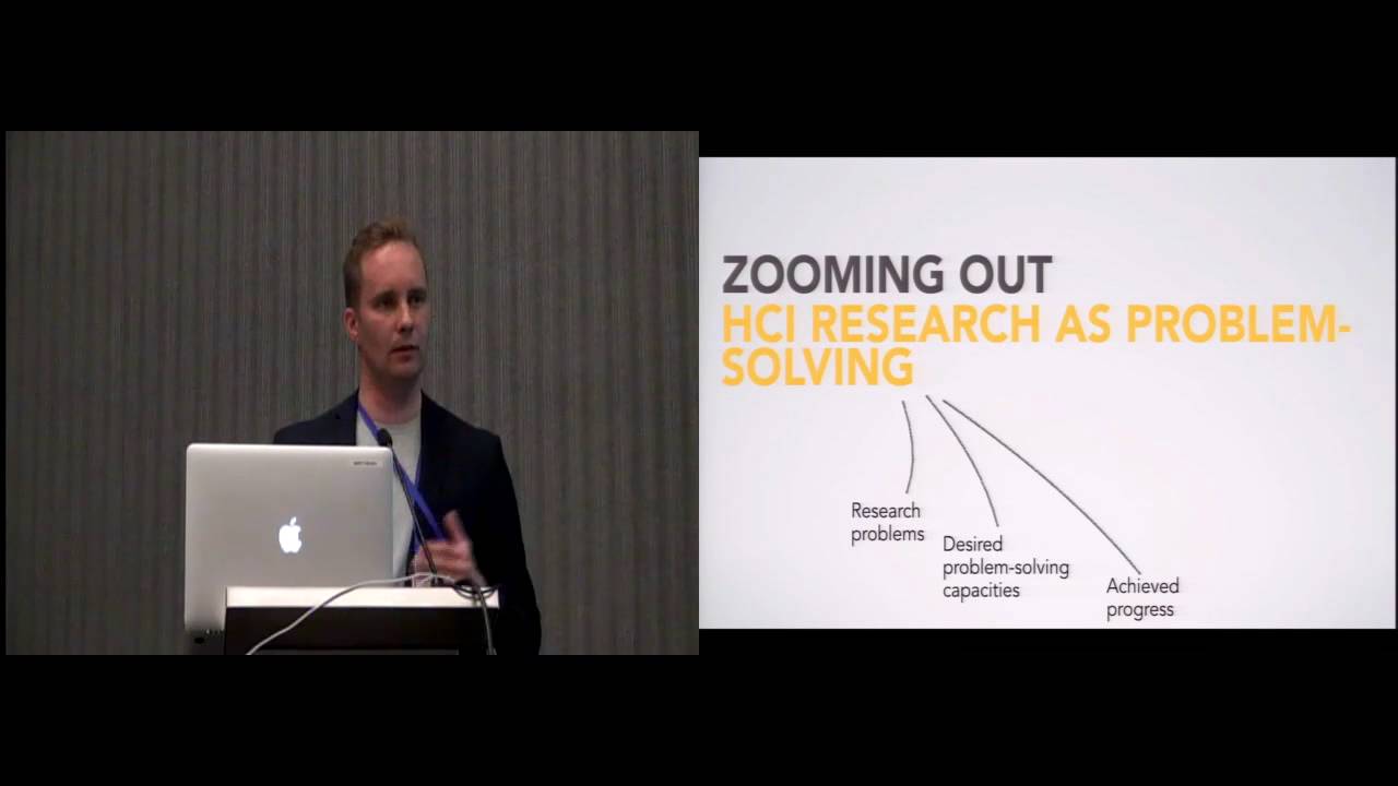 HCI Research as Problem-Solving