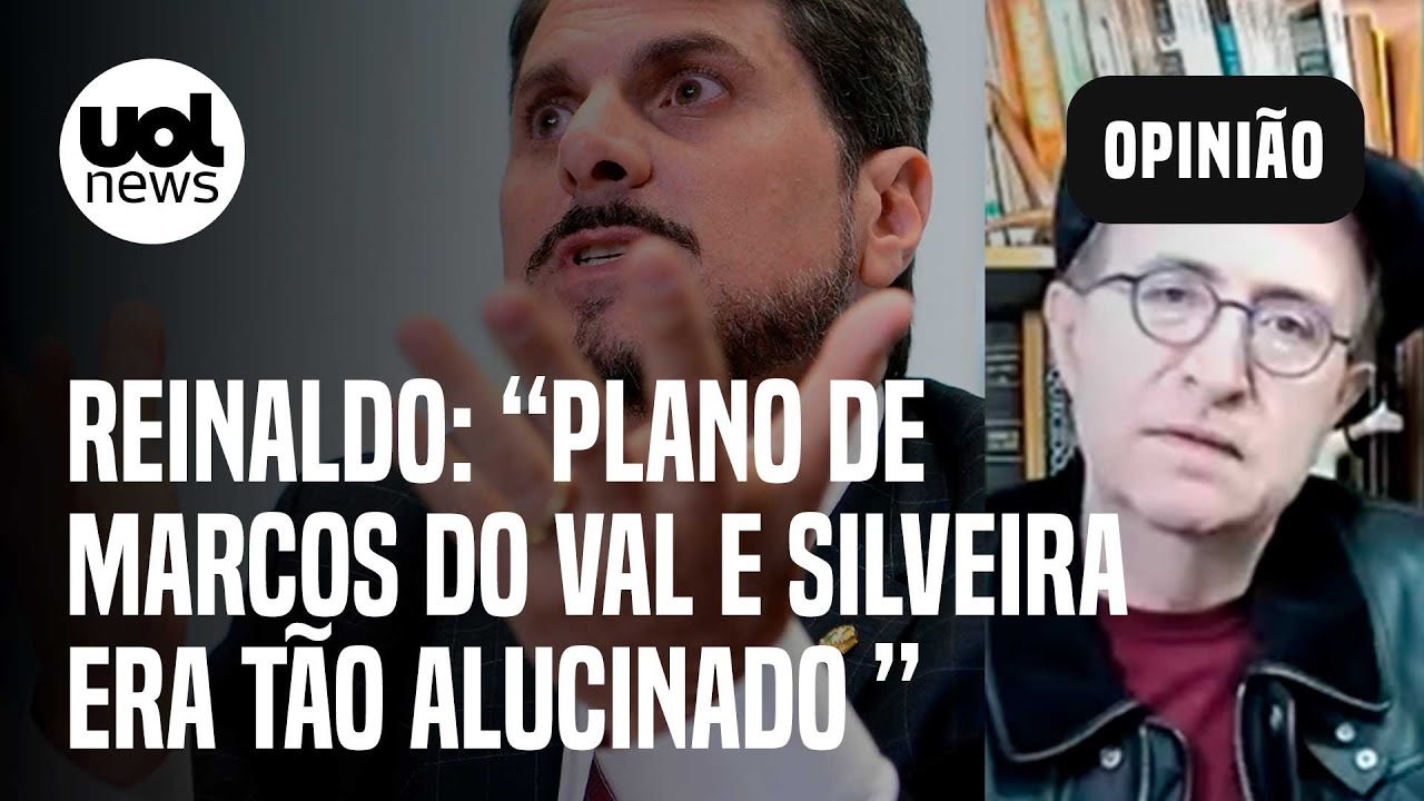 Reinaldo Azevedo: Marcos Do Val tinha plano alucinado para criar suspeição de Moraes
