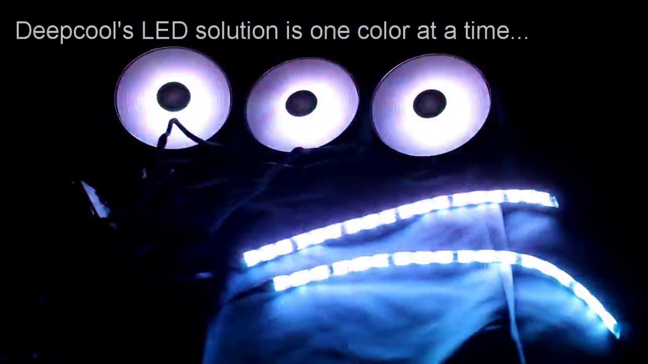 Deepcool RGB 360 and RF120 RGB solutions