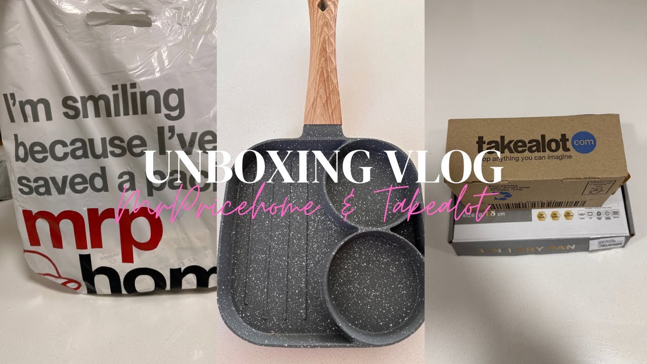 UNBOXING VLOG - Mrpricehome and Takealot | Shopping