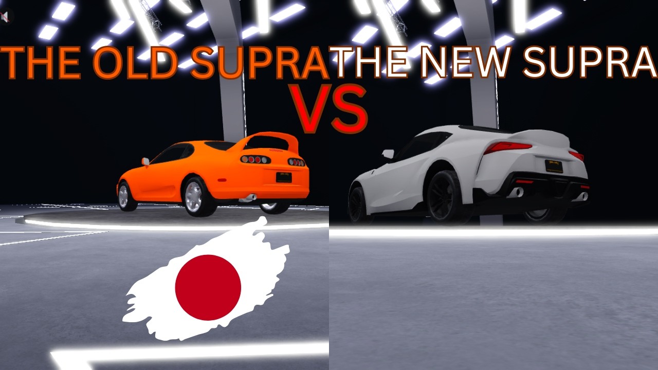the old supra VS the new supra