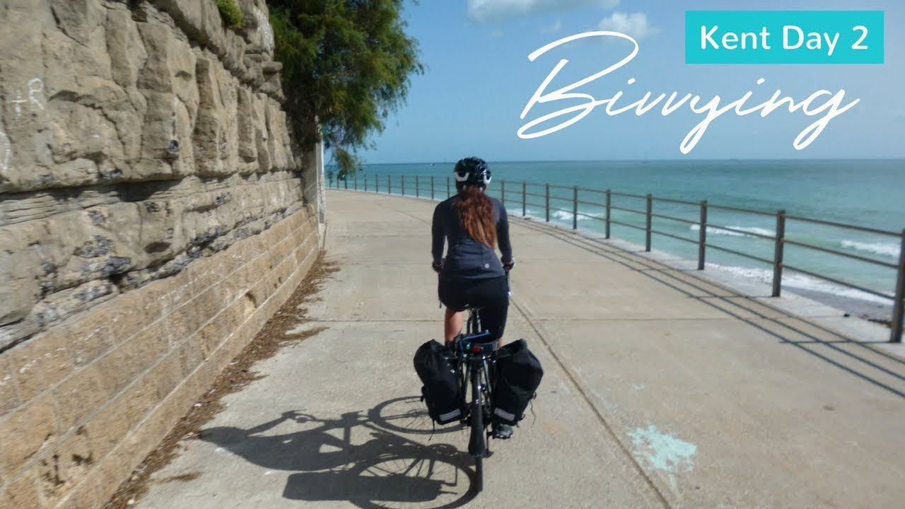 Cycling Kent - Day 2 | Bivvying on the Beach | Cycle Touring