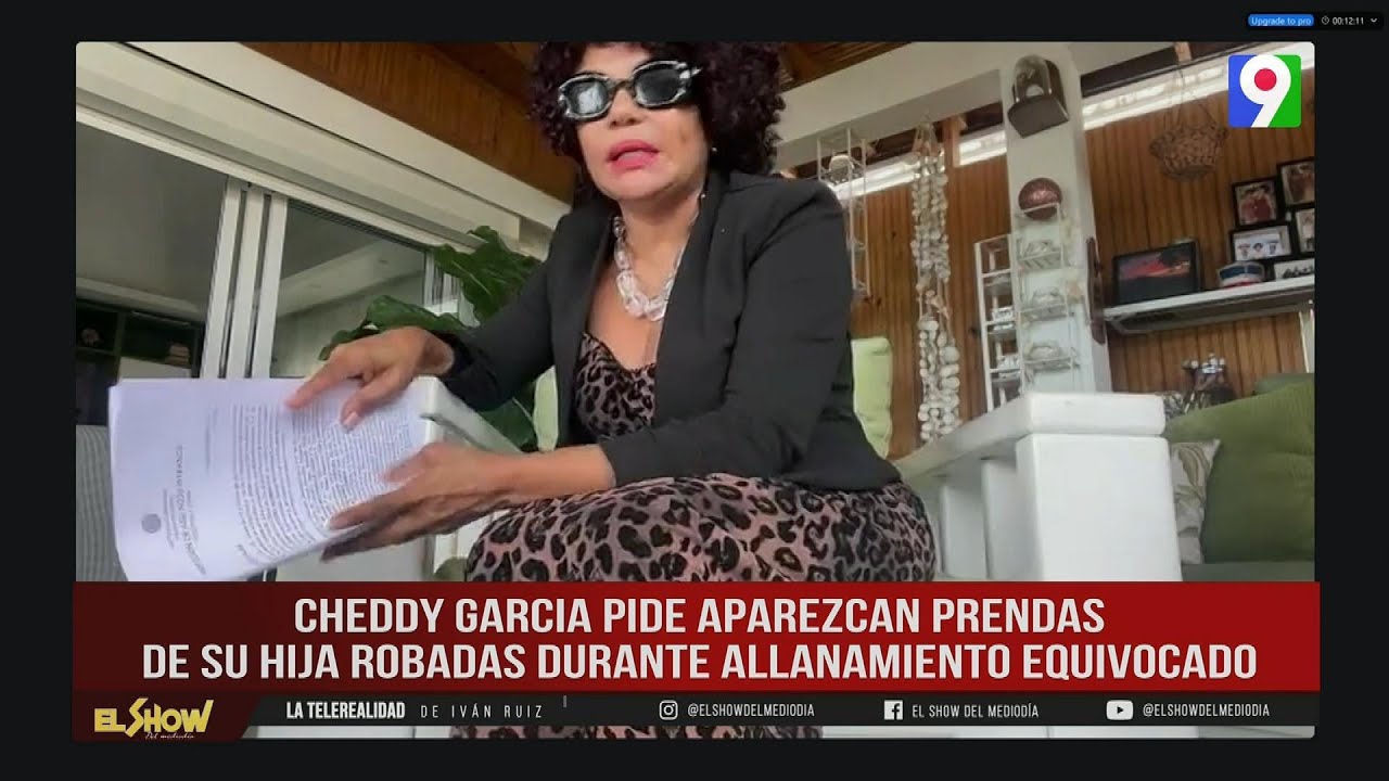 Cheddy García: “Pido que aparezcan prendas de Chelsy”| ESM