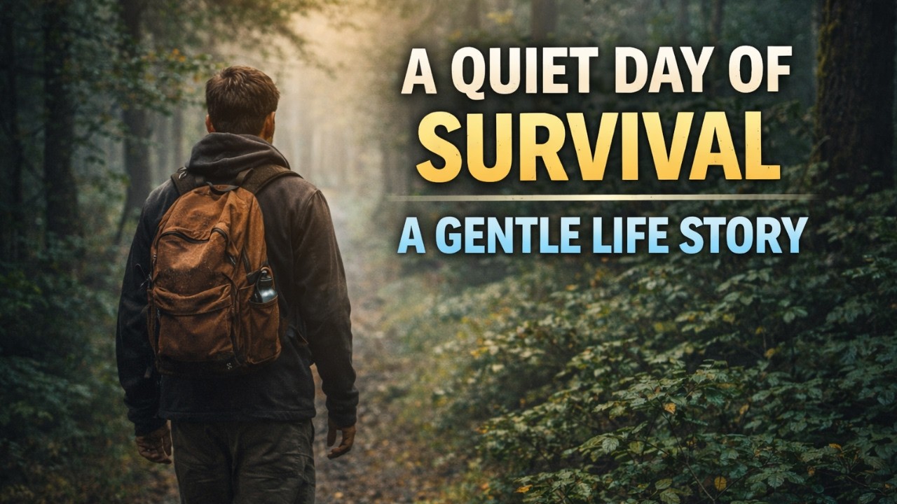 A Quiet Day of Survival — A Gentle Life Story | Gentle English Storytelling