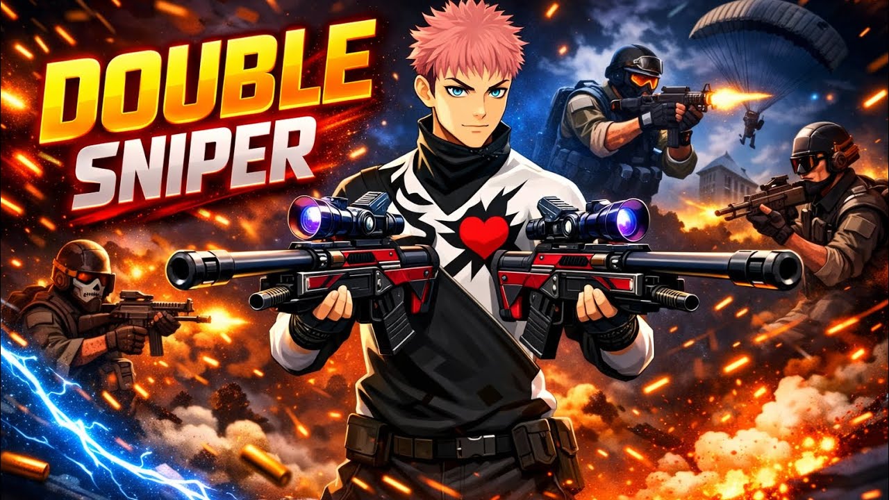 I Tried DOUBLE SNIPER in Ranked… UNSTOPPABLE 😈🔥