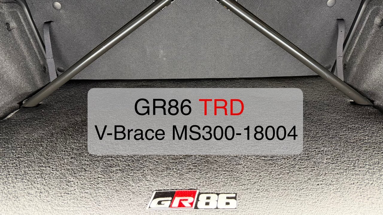 GR86 TRD V-образная распорка MS300-18004