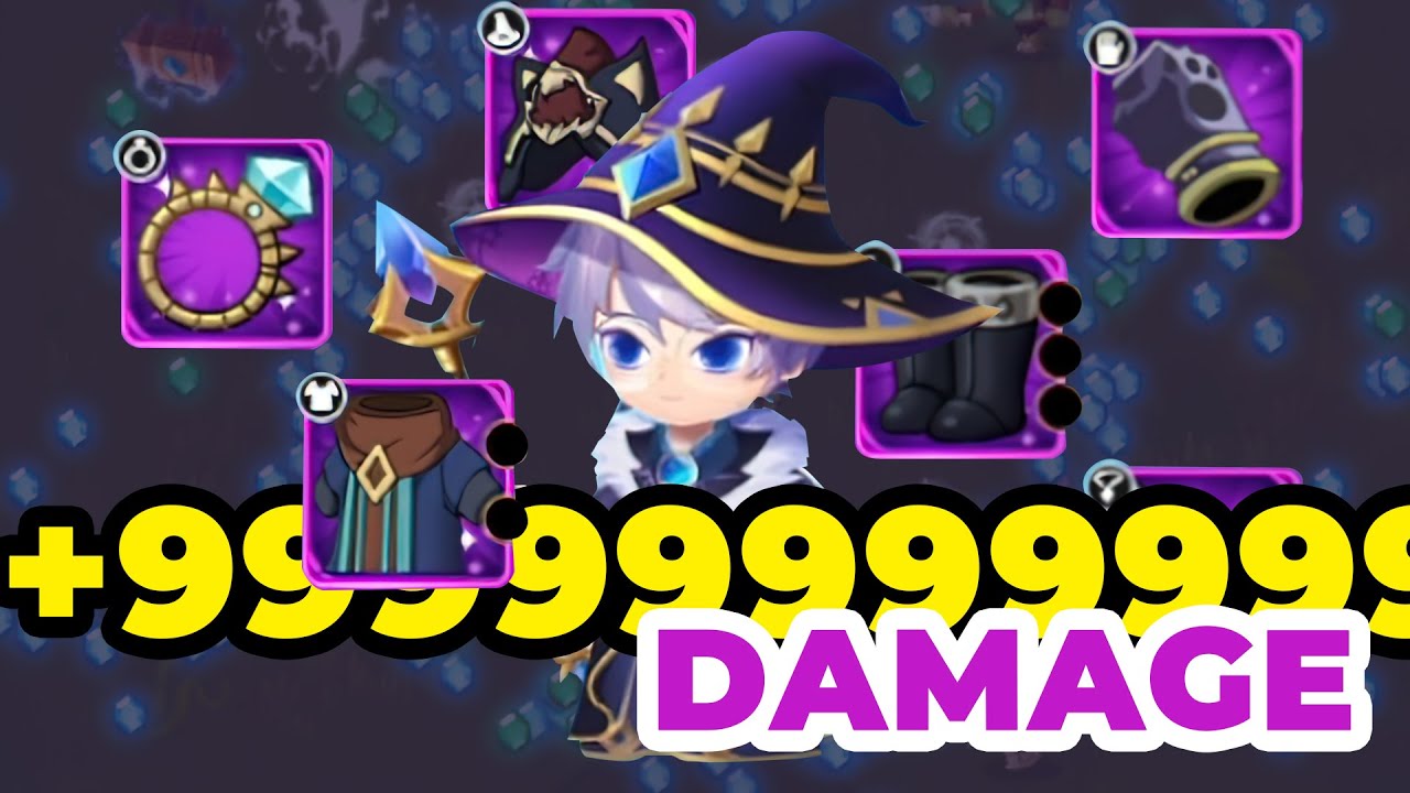 Super Wizard: Full Epic Gear 9999 Damage