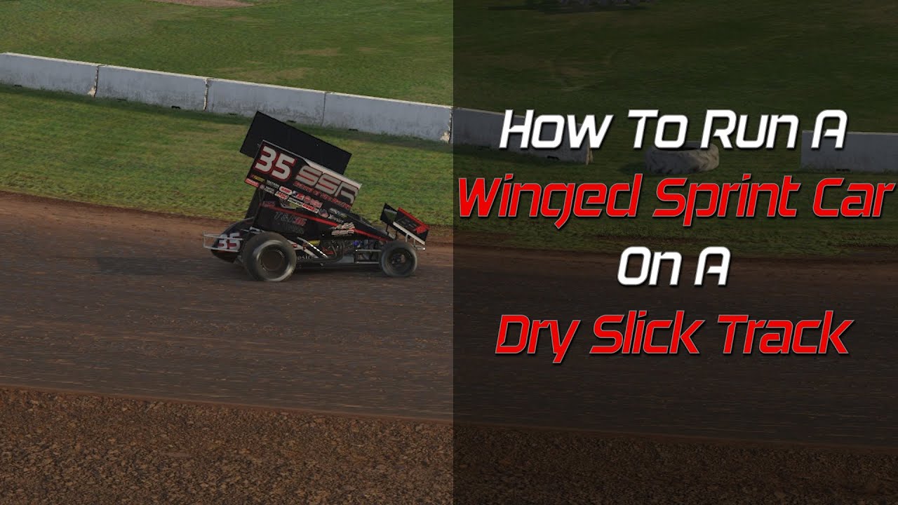 How To Drive A Slick Track In iRacing