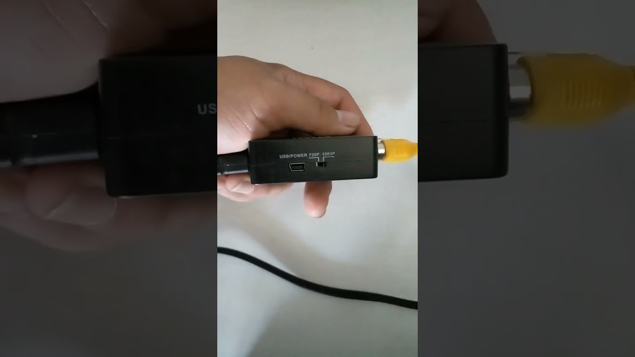 Testing AV To HDTV (HDMI) Converter