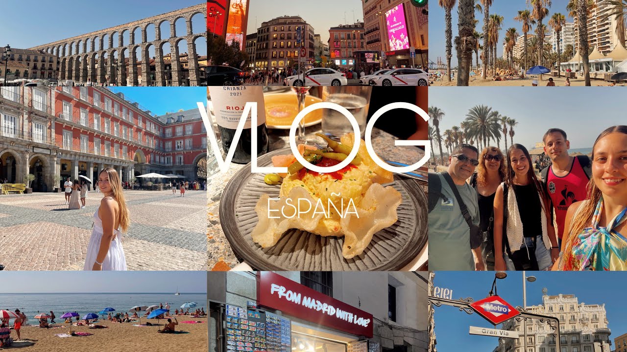 VLOG ESPAÑA (MADRID, SEGOVIA, AVILA Y MALAGA)