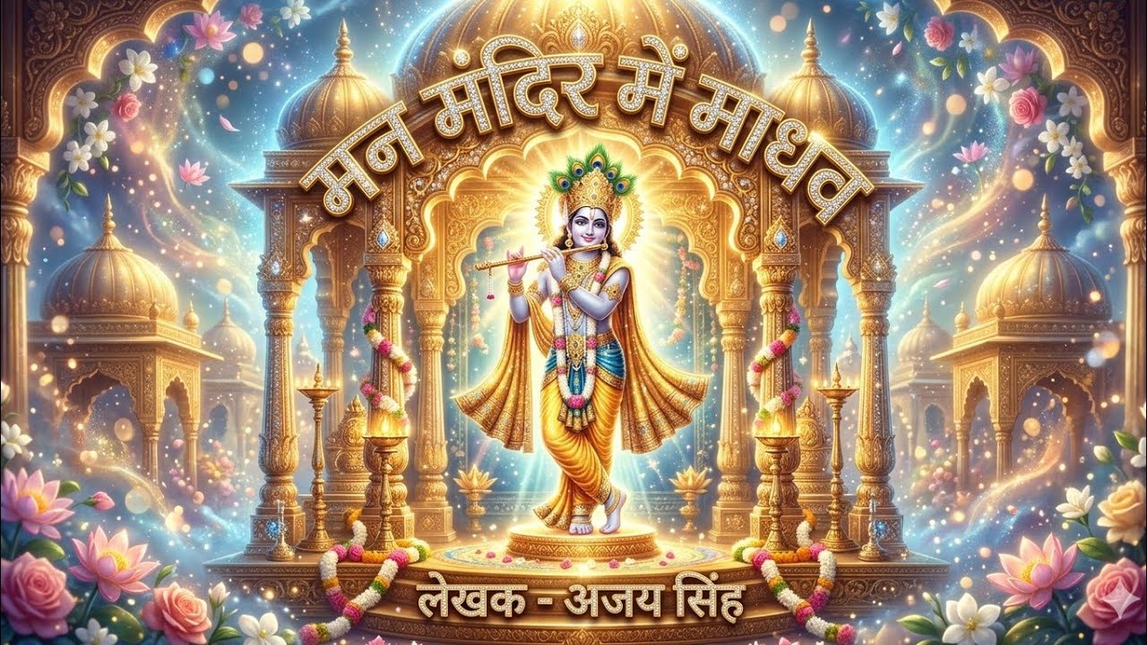 मन मंदिर में माधव | Man Mandir Mein Madhav | New Krishna Bhajan 2026 | Written by Ajay Singh