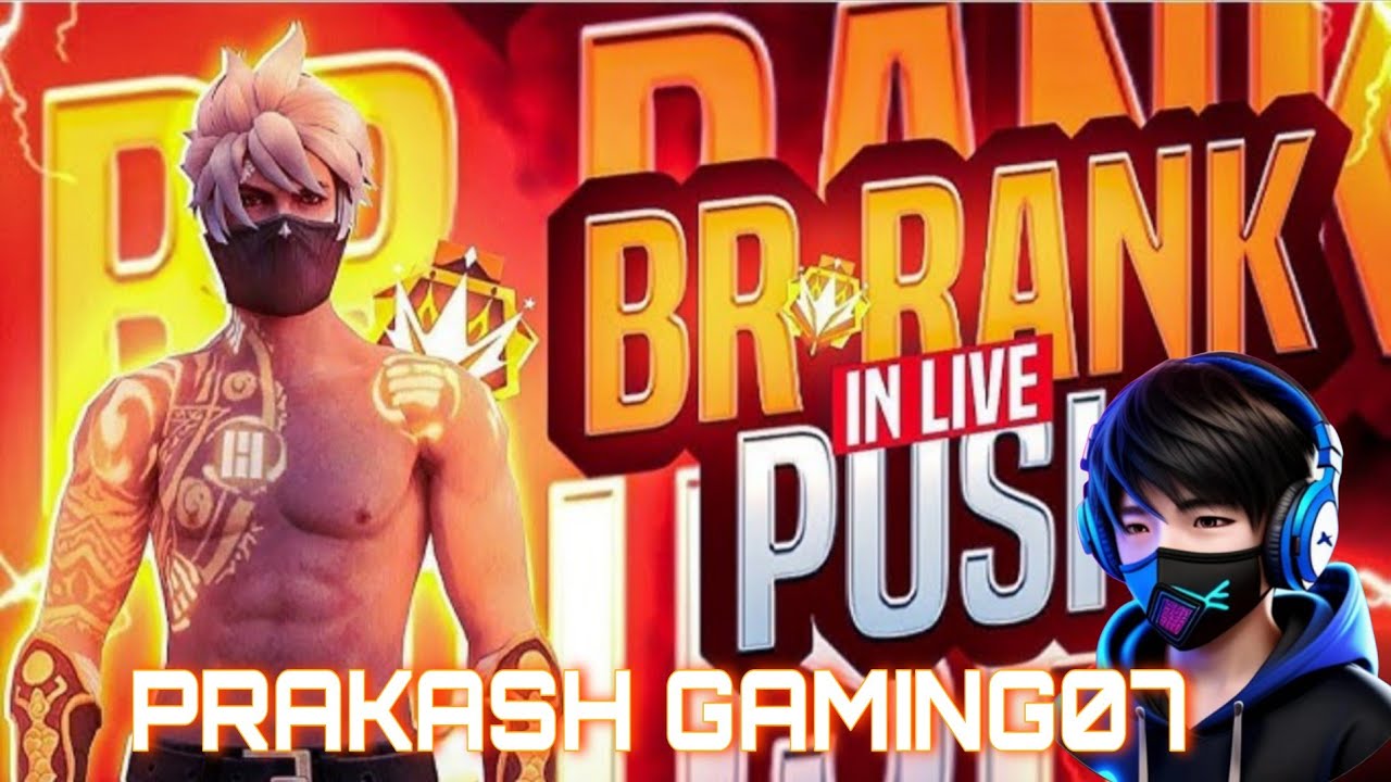 PRAKASH GAMING.07 IS LIVE 🛑 BR RANK PUSH 🗿FREE FIRE 🔥🌿