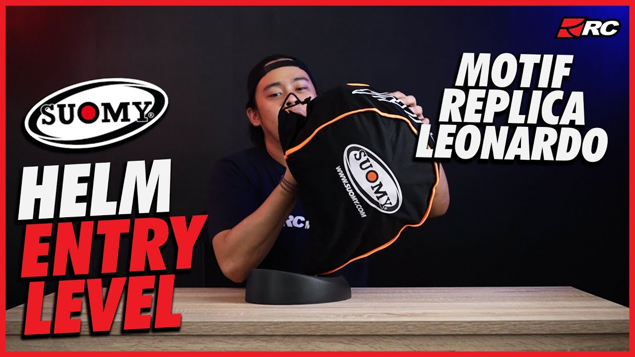 SUOMY STELLAR LEONARDO REPLICA GREEN YELLOW, Helm Keren Dengan Motif Pembalap! - RC Unboxing -