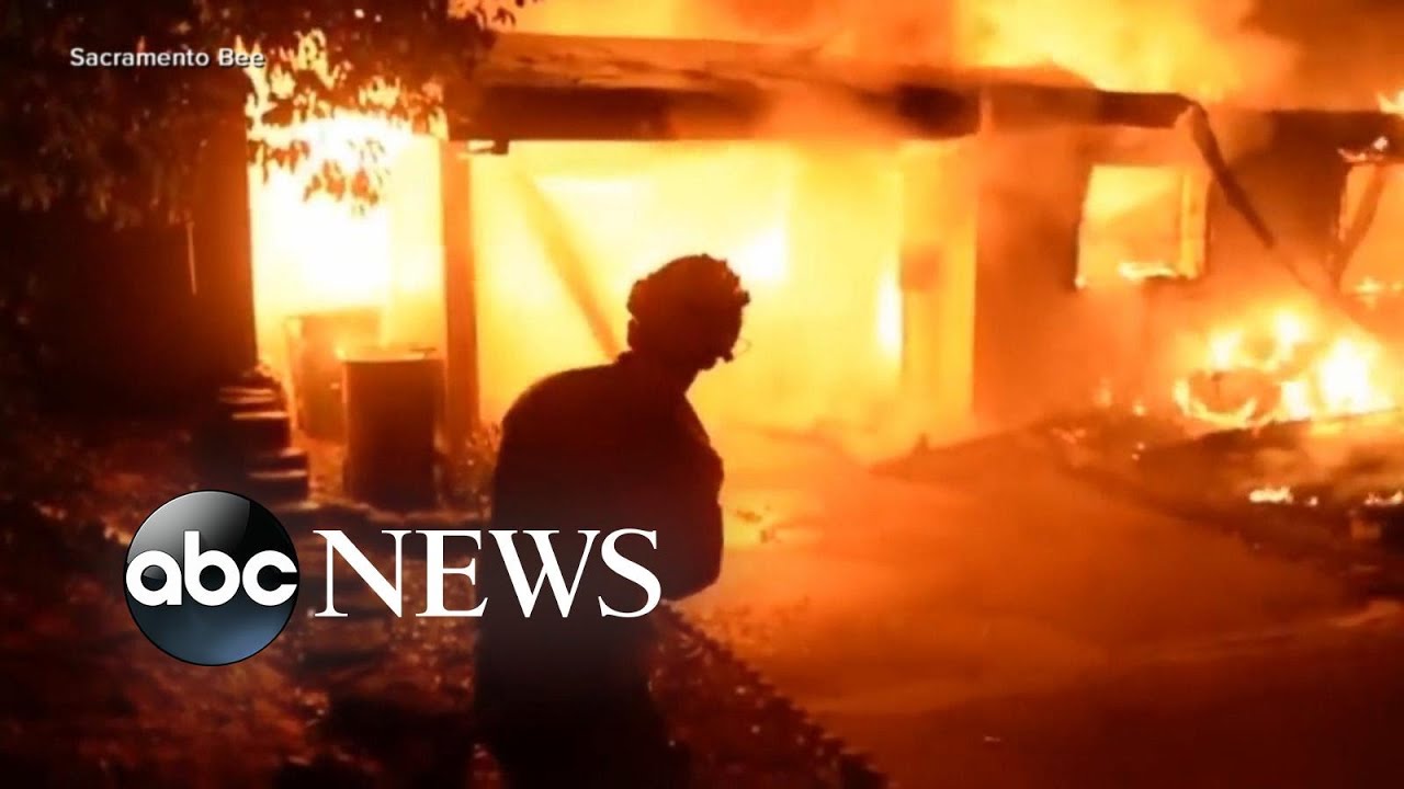 The Carr Fire in California has doubled in size, forcing mandatory evacuations