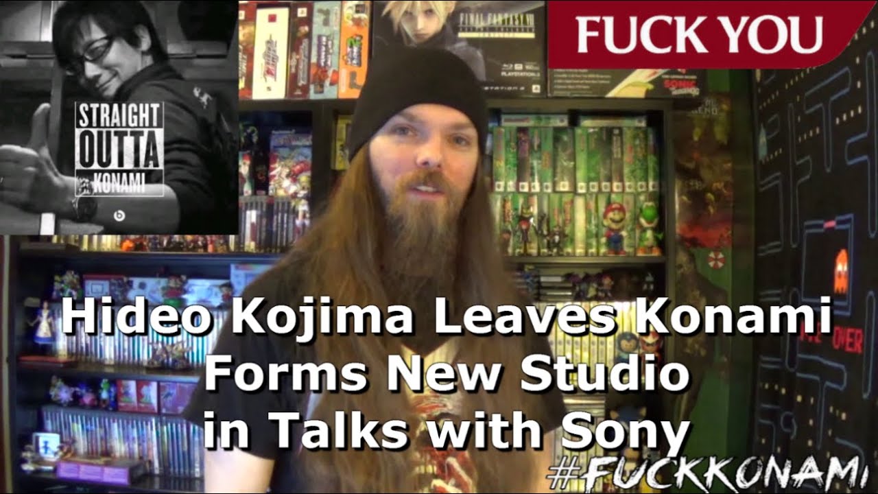 Hideo Kojima Leaves Konami, Forms New Studio, in Talks with Sony