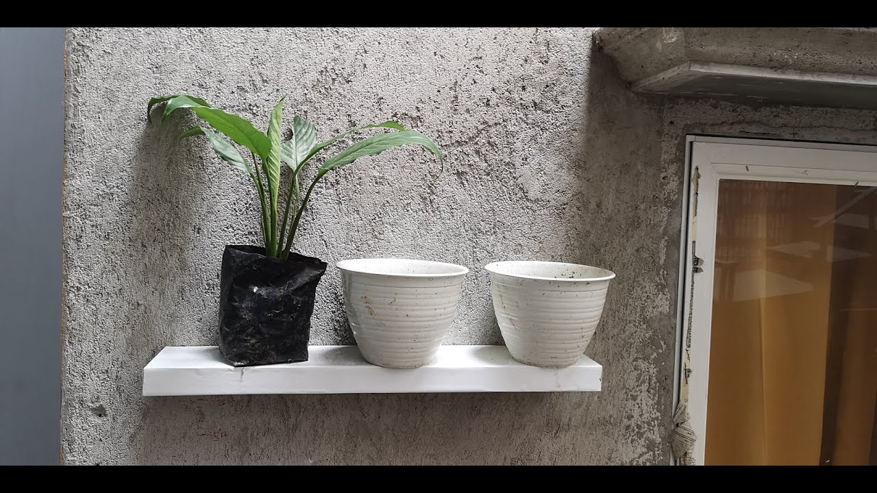 membuat rak dinding/floating shelves murah meriah