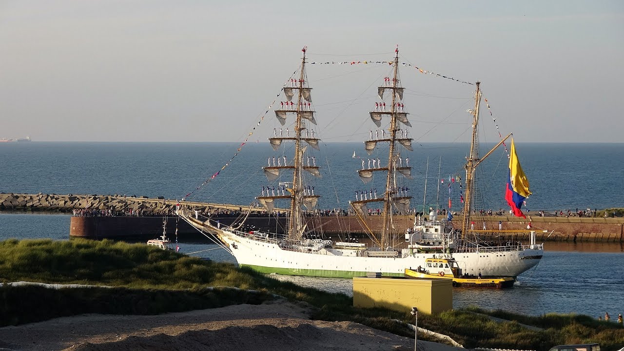 A.R.C. GLORIA (colombia) Na 3 dagen naar zee. Scheveningen  23-8-2019