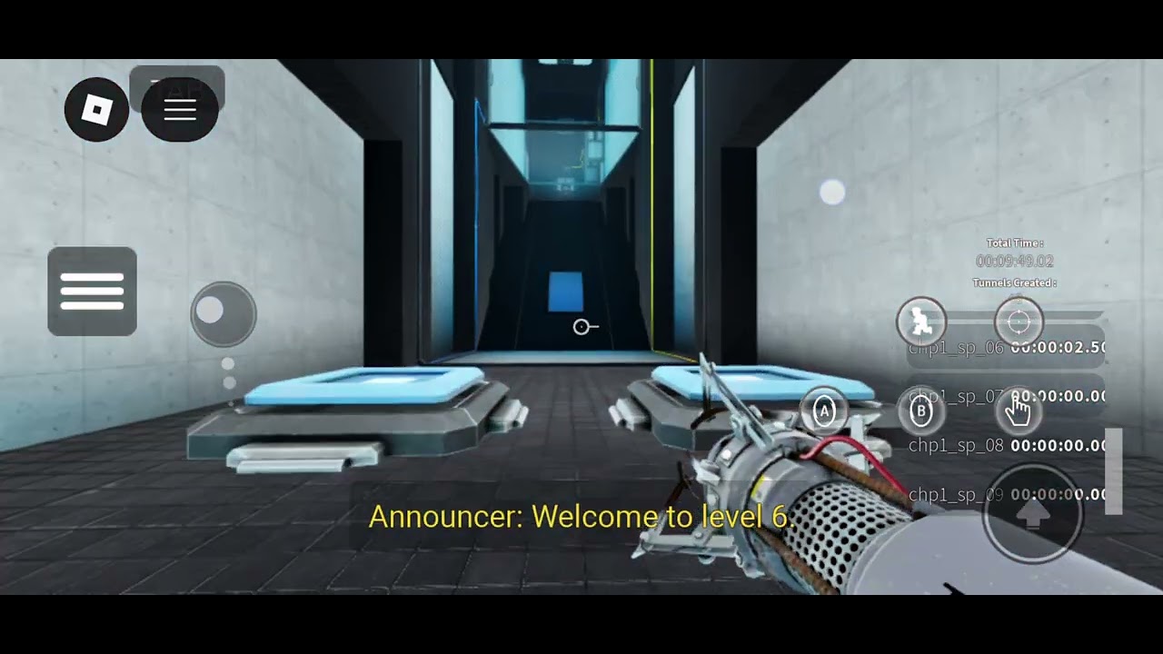 Roblox portal pard 1and i'm not good in englisch 