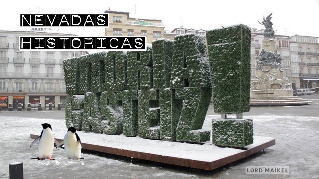 Nevadas Históricas en Vitoria-Gasteiz