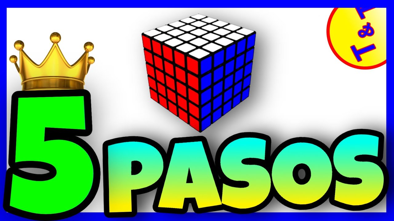 😎Cómo armar un CUBO RUBIK 5x5 PASO A PASO💪