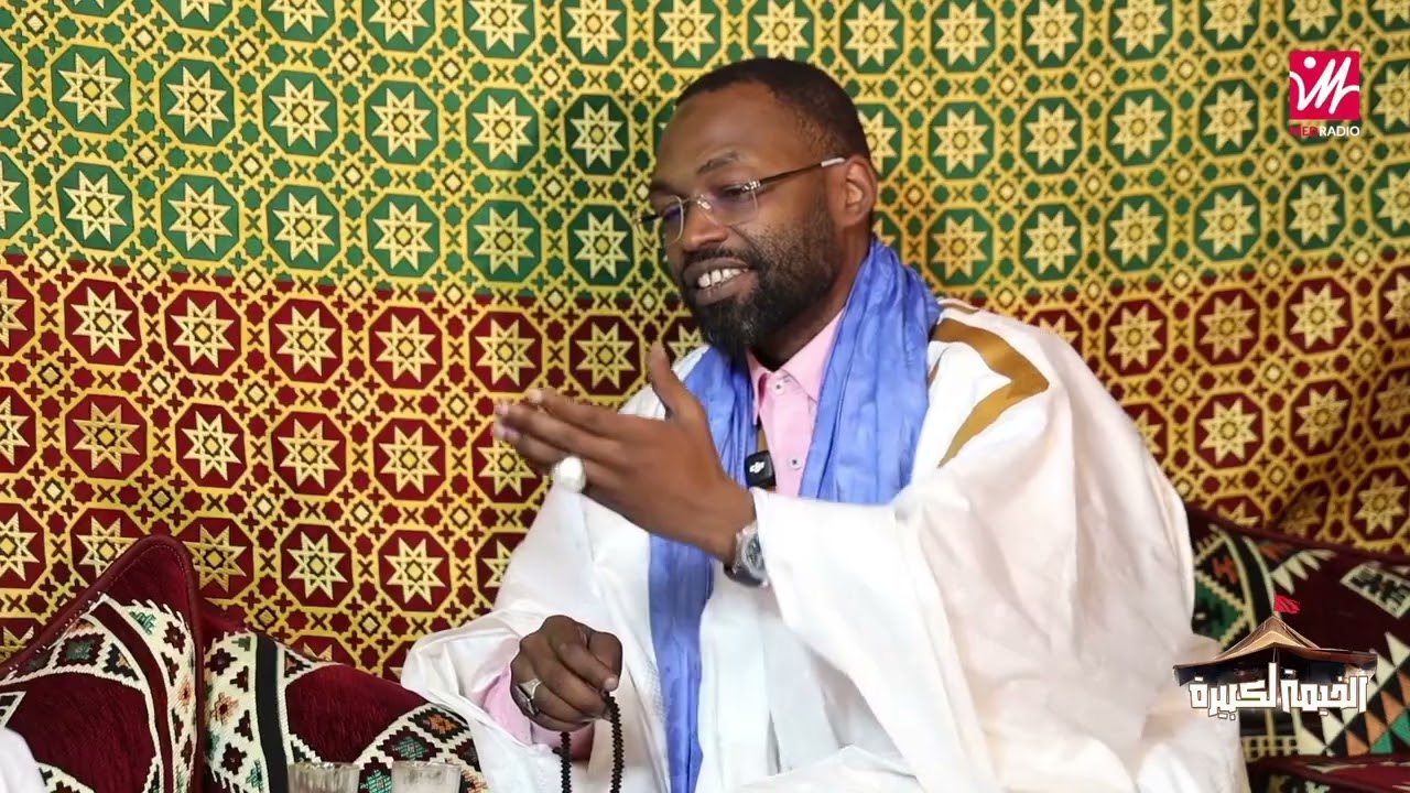 اول لقاء بين المداح محمد بعيا  ومداح الموريتاني الراحل محمد ول محمود  إبرور 