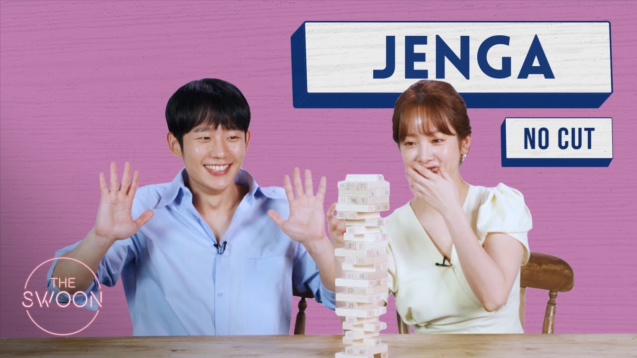 [No Cut] Han Ji-min and Jung Hae-in play Jenga [ENG SUB]