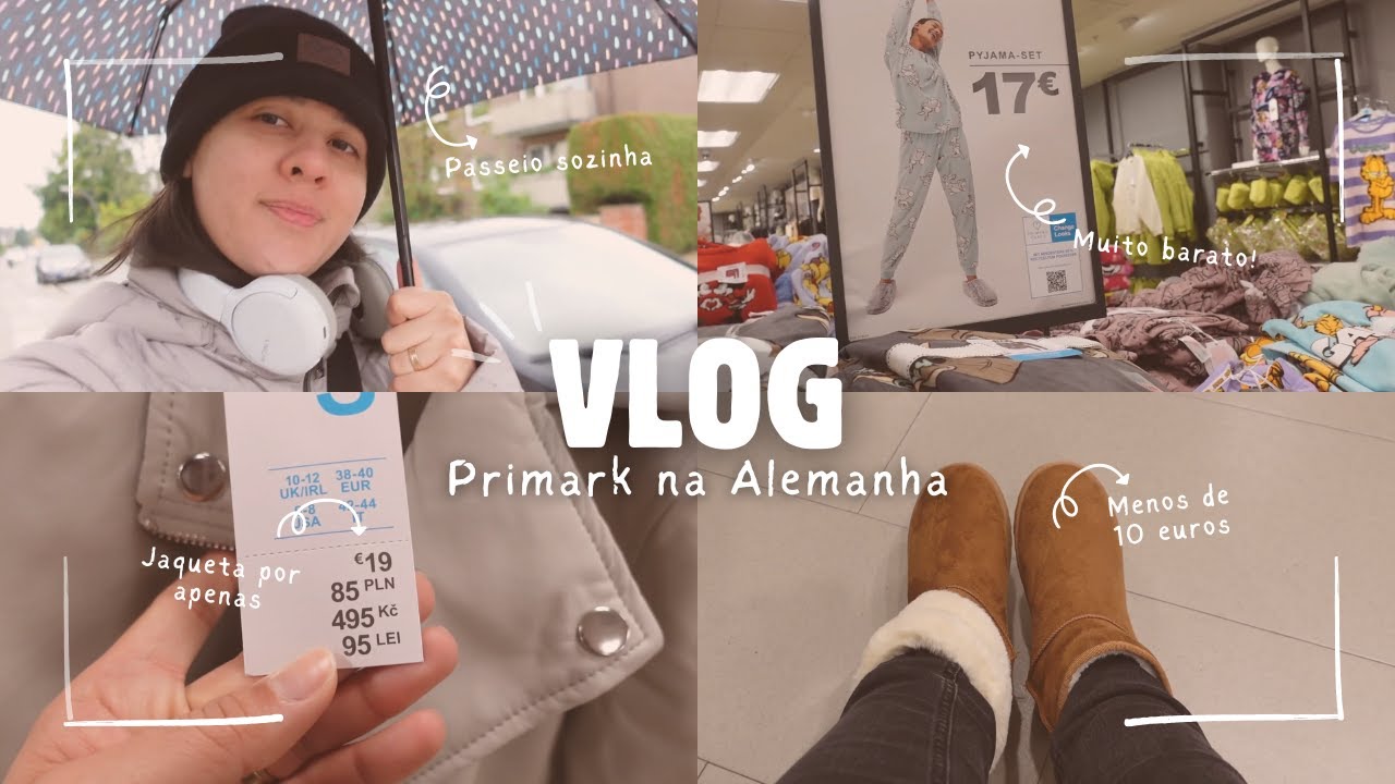#VLOG NA PRIMARK NA ALEMANHA! Será que é barato? - Ep.10