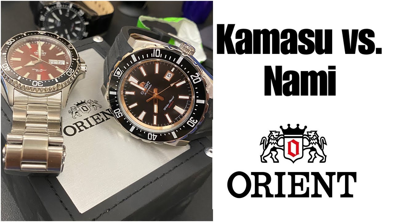 Misma marca diferentes modelos y prestaciones Reloj Orient Kamasu Vs Orient Nami  FAC09001B0 / 03B0