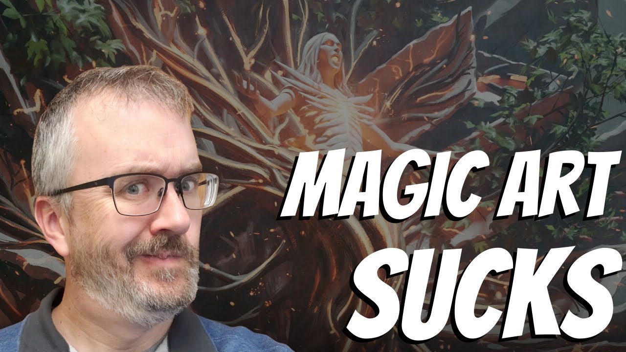 Modern Magic the Gathering Art is Terrible. Fight Me.
