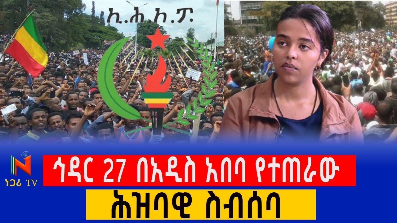 ሕዝባዊ የተቃውሞ ስብሰባ  | ነጋሪ ቲቪ | Negari TV | Interview with Mistresilasie Tamerat | ምስጢረሥላሴ ታምራት