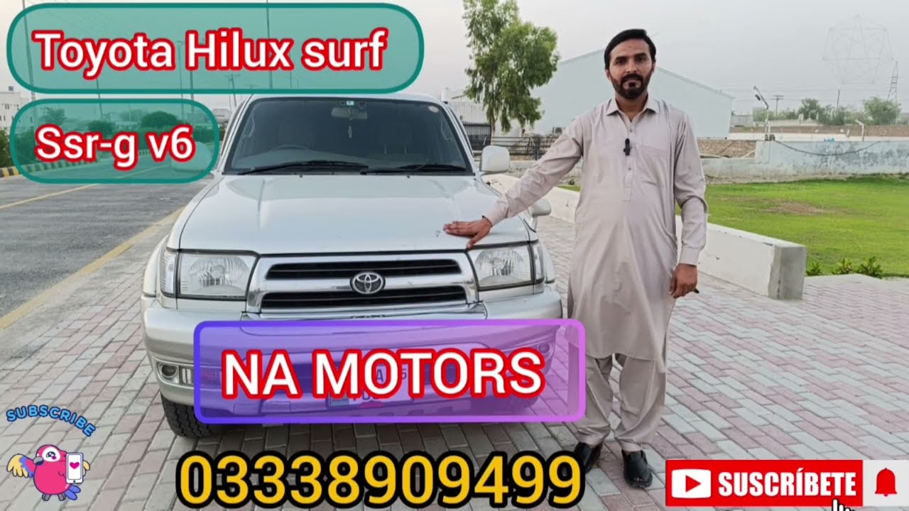 Toyota Hilux Surf, SSR G V6.3400. 2001 Model. Review & Price.